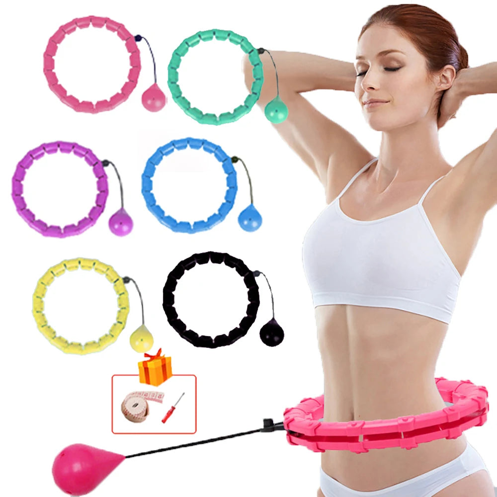 Adjustable Waist Toner Training Hoop