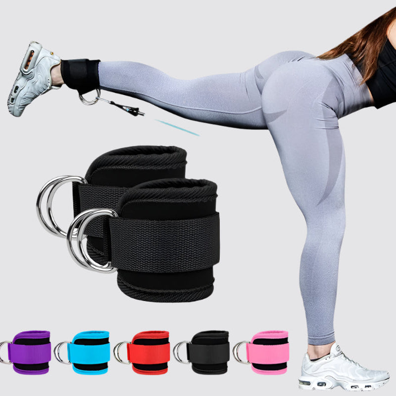 Cable Ankle Straps for Leg Workouts
