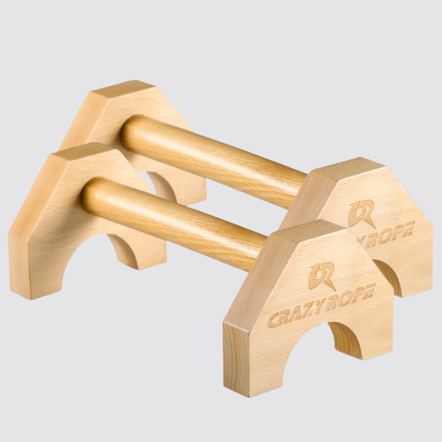 Wooden Push-up Bar Stands