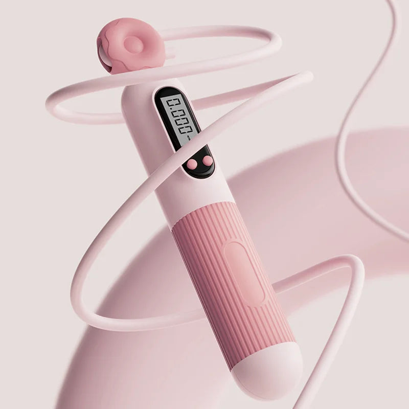Adjustable Smart Skipping Rope with Calorie Counter