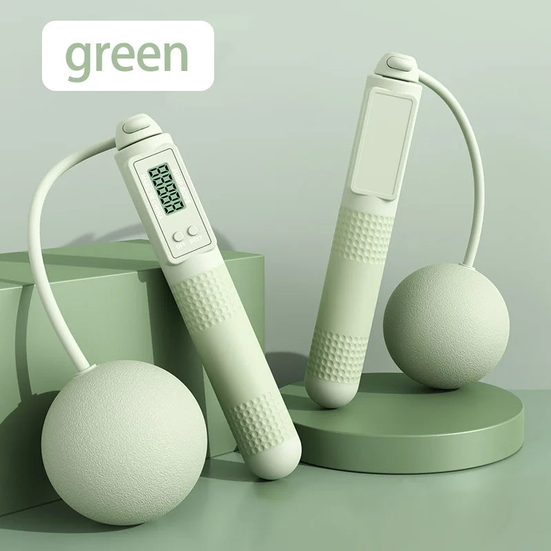 Adjustable Smart Skipping Rope with Calorie Counter