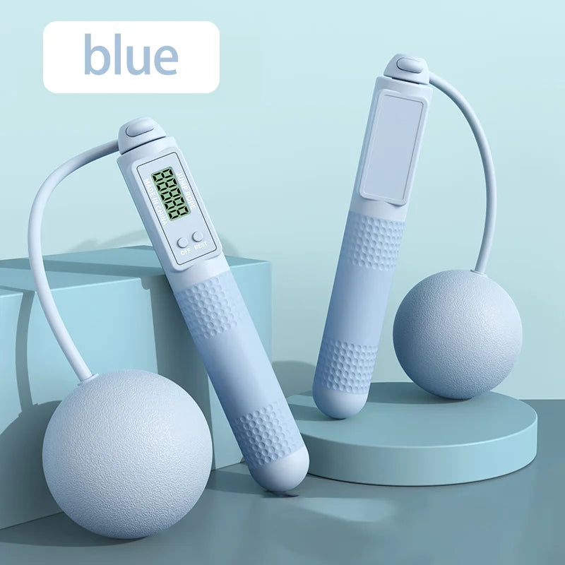 Adjustable Smart Skipping Rope with Calorie Counter