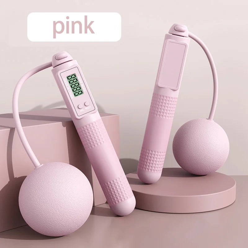 Adjustable Smart Skipping Rope with Calorie Counter