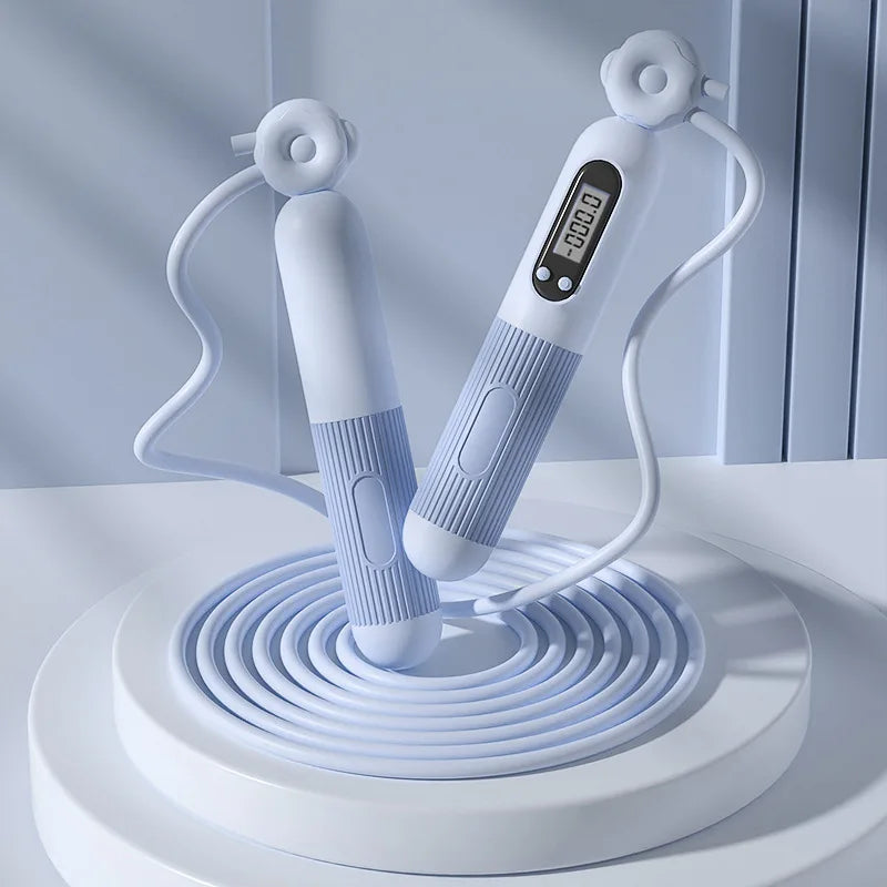 Adjustable Smart Skipping Rope with Calorie Counter