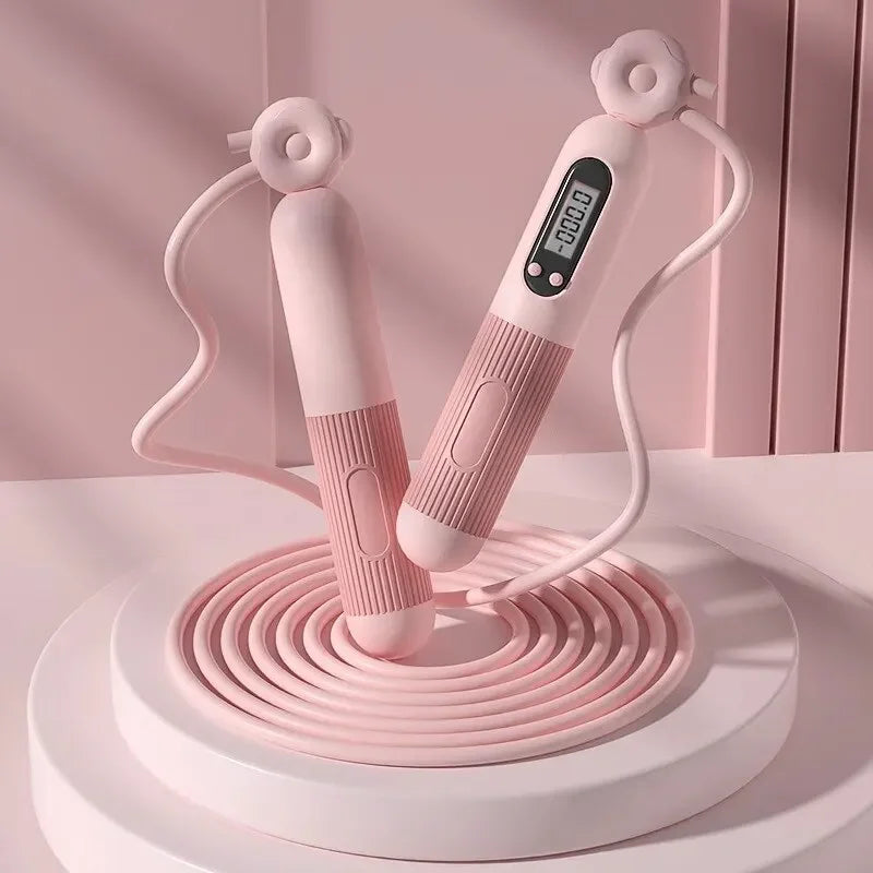 Adjustable Smart Skipping Rope with Calorie Counter